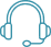 Ícone de headphone representando os canais de atendimento que a Já Calculei disponibiliza